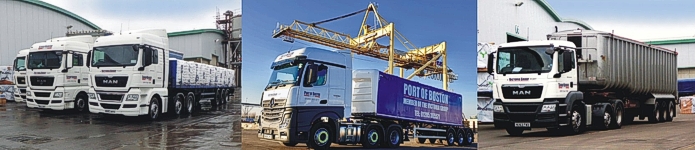 Victoria Group - road transport services - some vehicles from our fleet